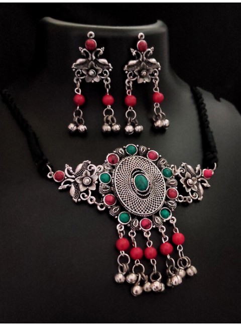 Oxidized Jewelry Set